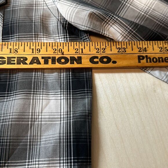 Pendleton Frontier Plaid Snap Buttons Long Sleeve Button Up Shirt Men's Size M - Picture 3 of 5